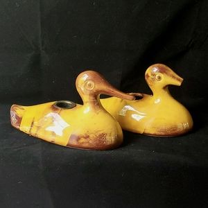 McCoy LTD McLight McDuck Candle Holder 1990 with one free